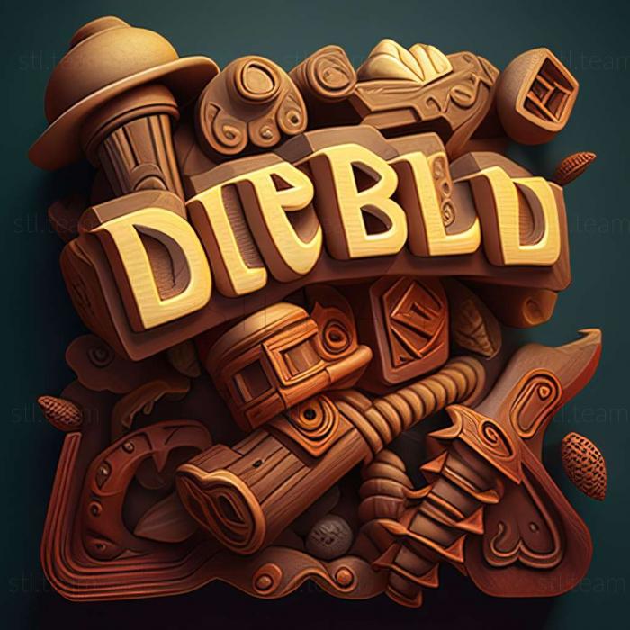 3D model SteamWorld Dig game (STL)